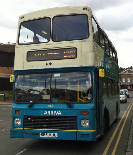 Arriva Shires Volvo Olympian Northern Counties 5162